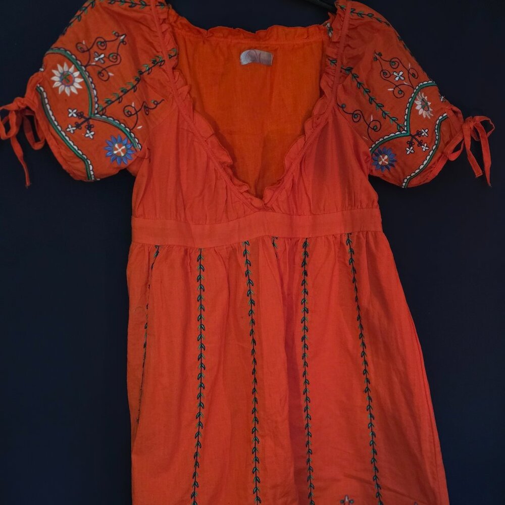 Bohemian Folk Dress